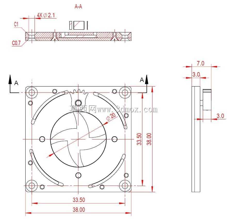 D20T3B4 TY1-工业机械快门设计方案