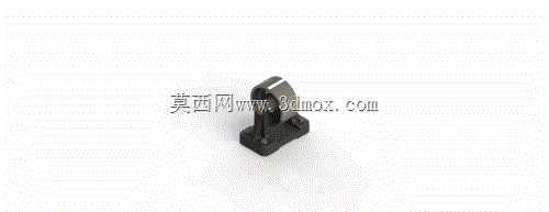 皮带滚轮支架 - CAD 练习绘图项目 1