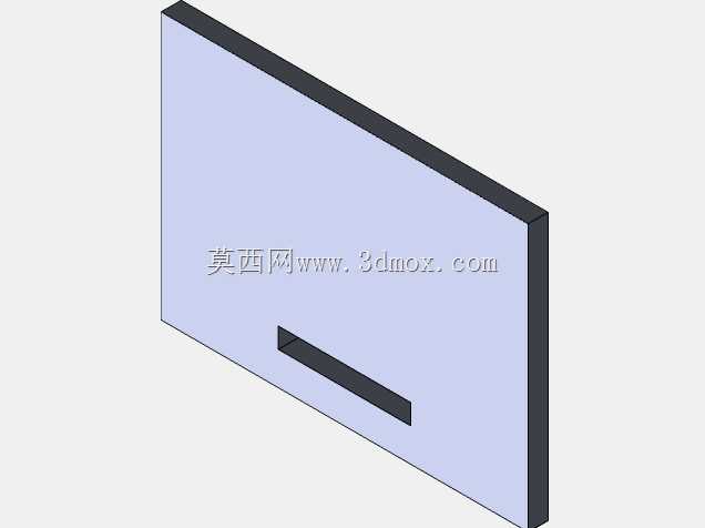 MDF 3 毫米字母盒“A”