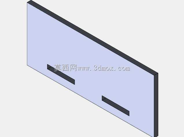 MDF 3 毫米字母盒“A”