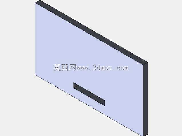 MDF 3 毫米字母盒“A”
