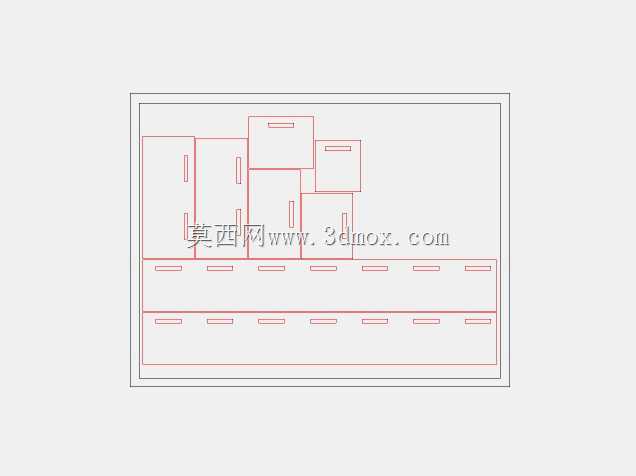 MDF 3 毫米字母盒“A”
