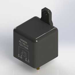 汽车继电器12V/100A 4针,适用于汽车、船、汽车等