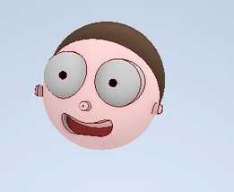 cabeza de morty