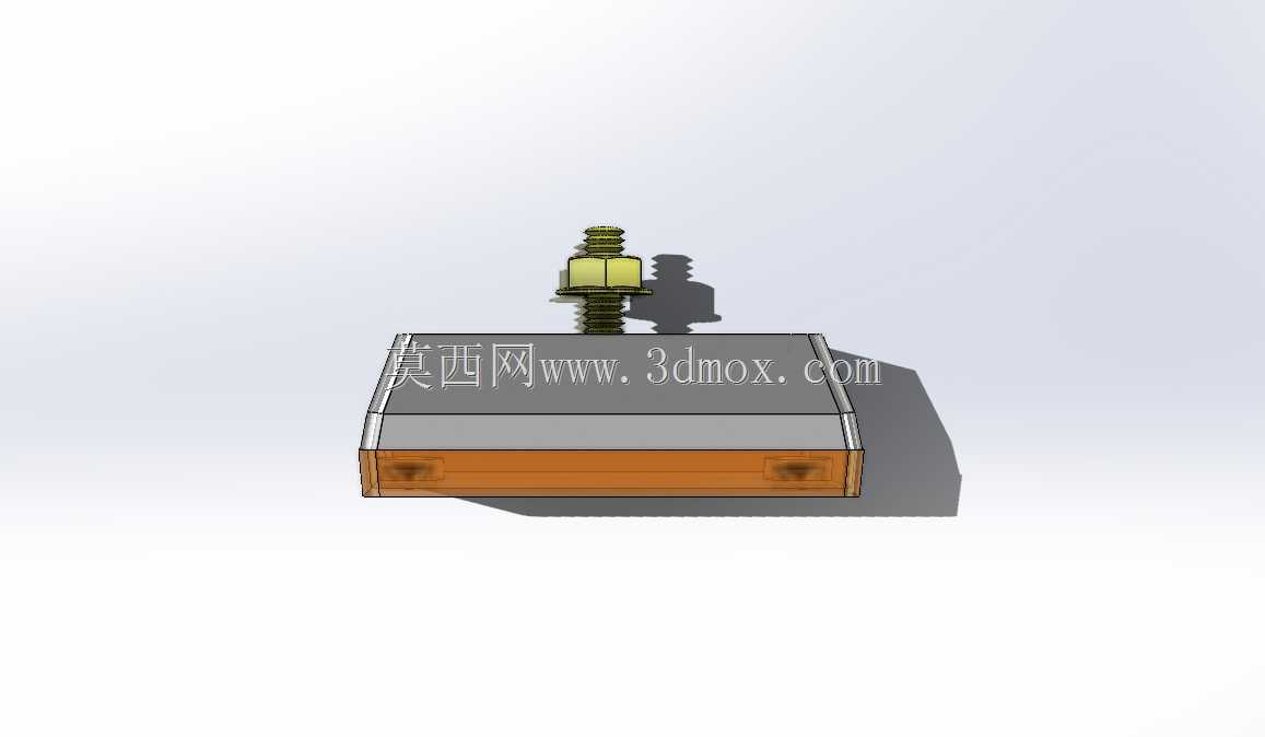 Optronics LED示廓灯或侧标志灯,带反光镜-6个二极管-方形-琥珀色透镜