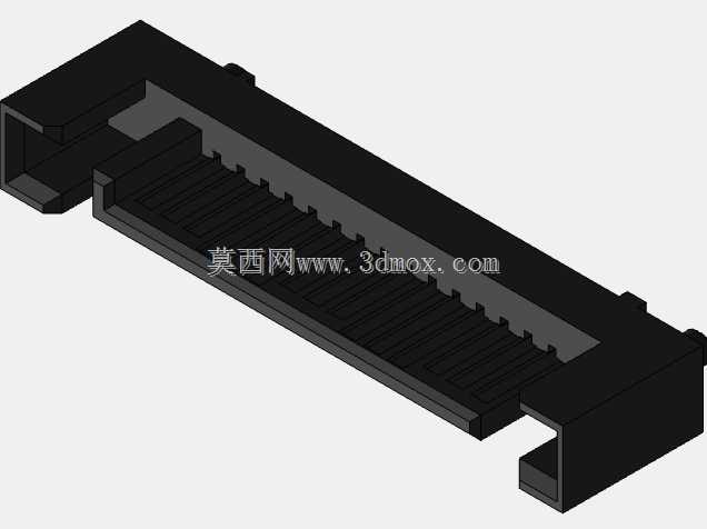 SATA电源垂直15P TH连接器