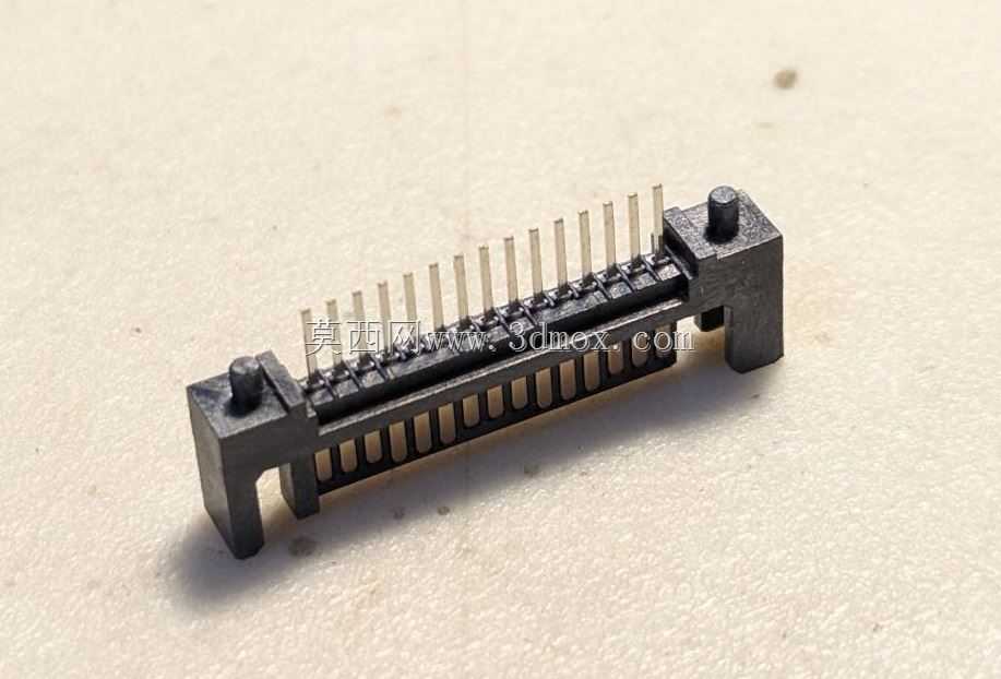 SATA电源垂直15P TH连接器