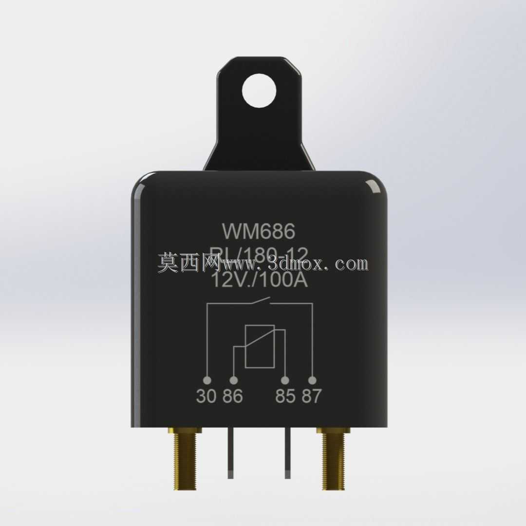 �����̵���12V/100A 4�룬����������������������