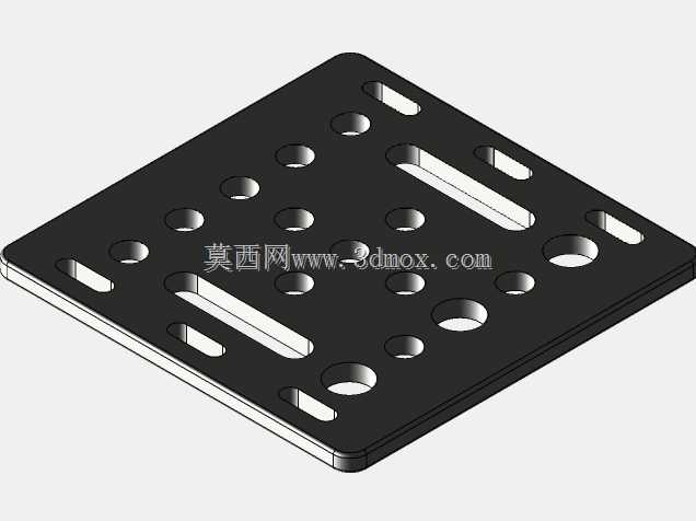 3D打印机机架V轮板BITRAY Plate