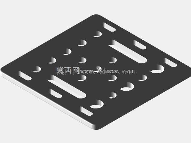 3D打印机机架V轮板BITRAY Plate
