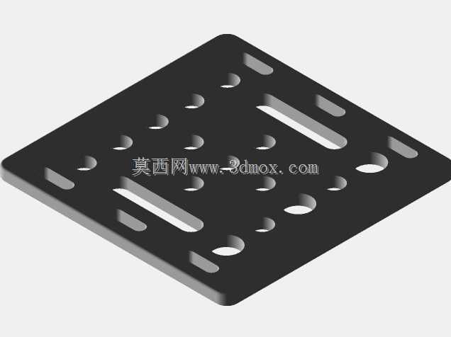 3D打印机机架V轮板BITRAY Plate
