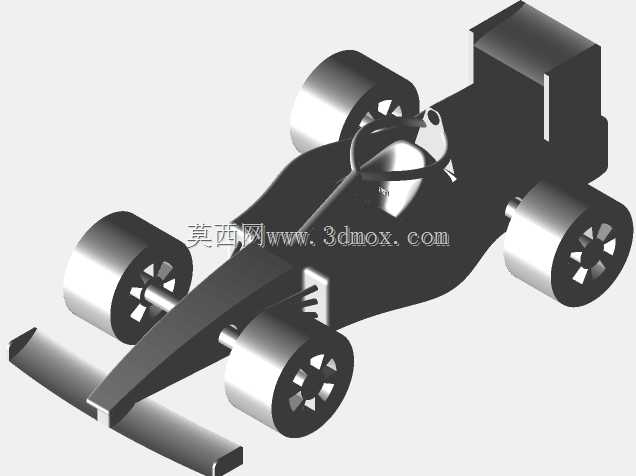 F1风格轿车