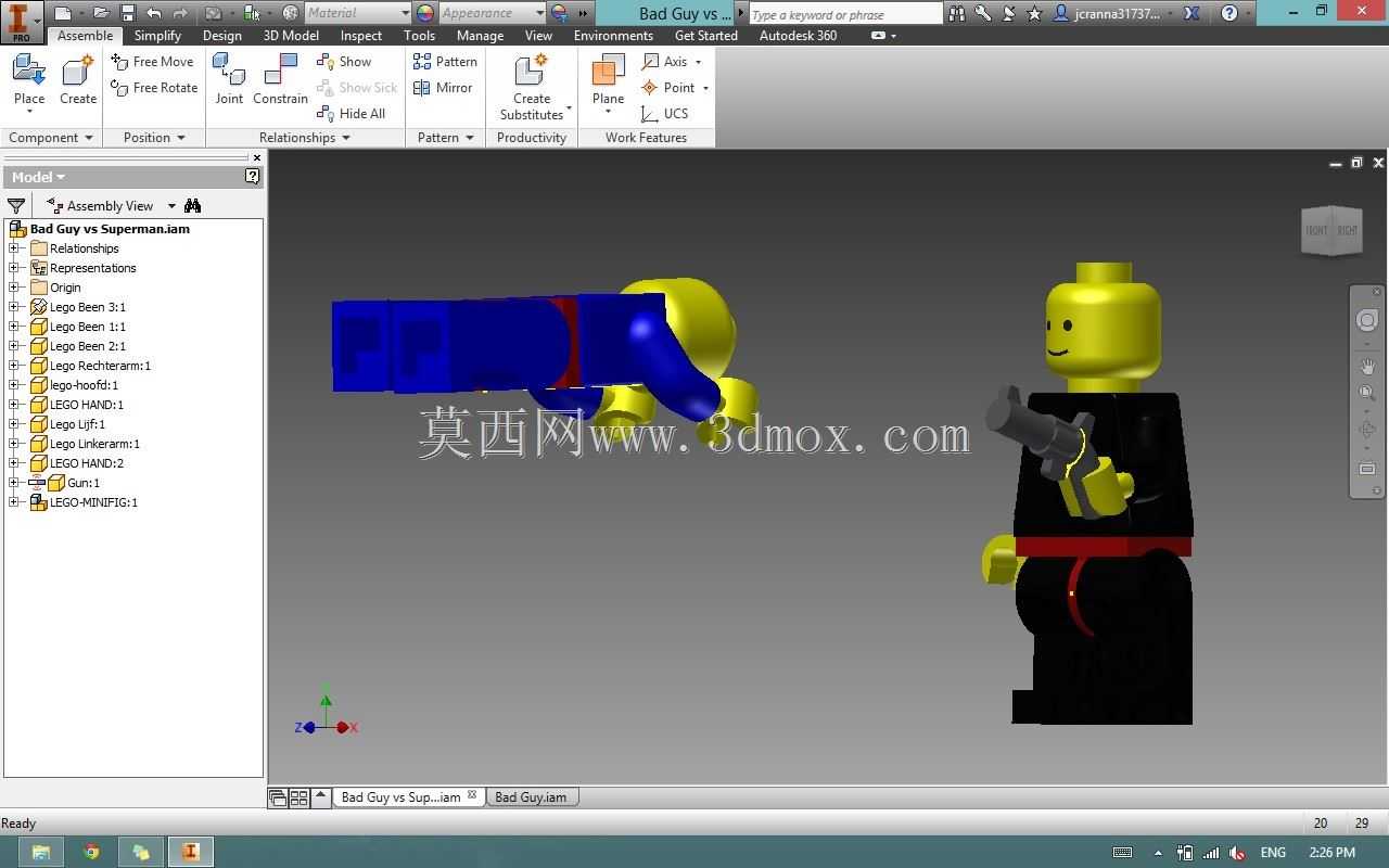 乐高超人{3D打印}
