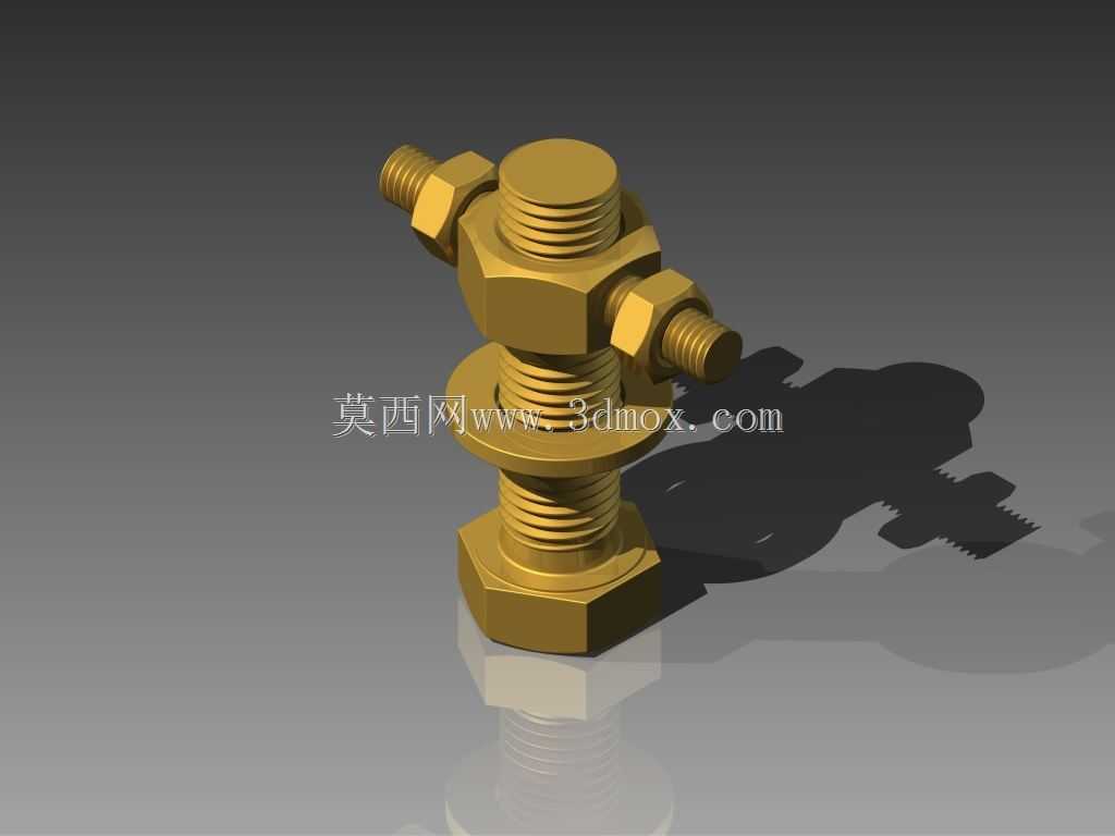 黄铜螺栓拼图