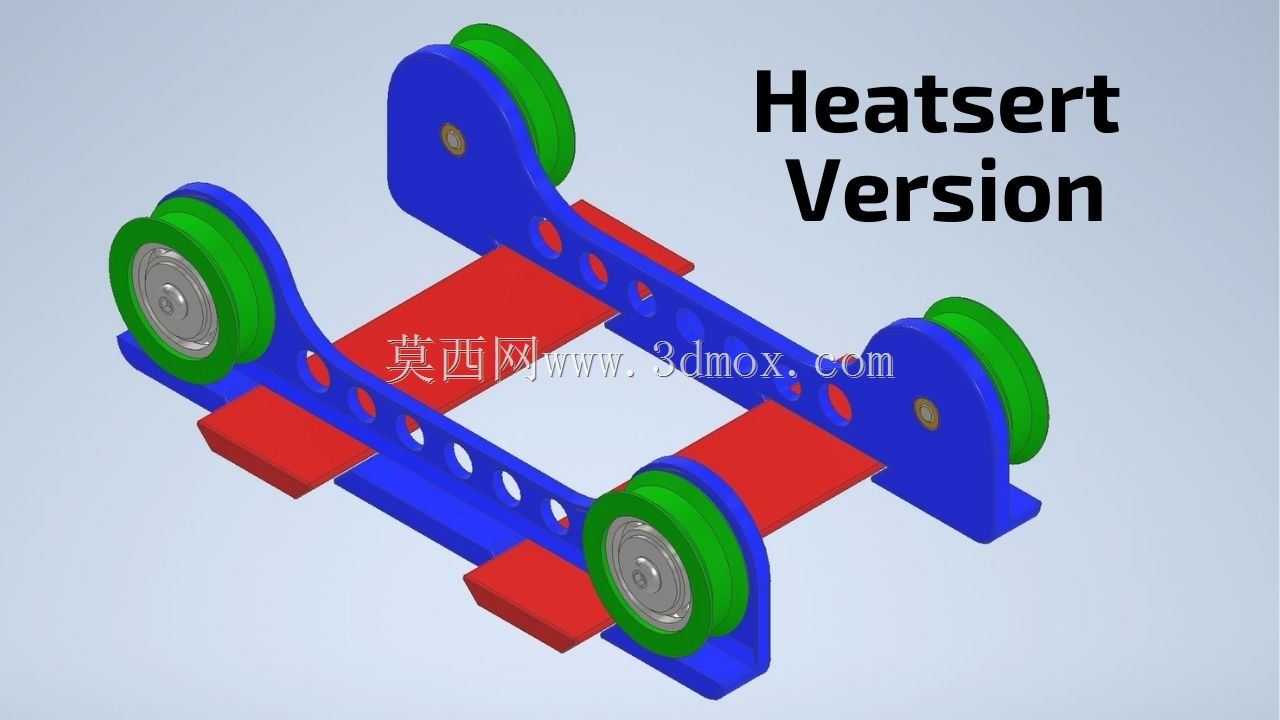 3D打印机长丝辊(六角螺母版本)