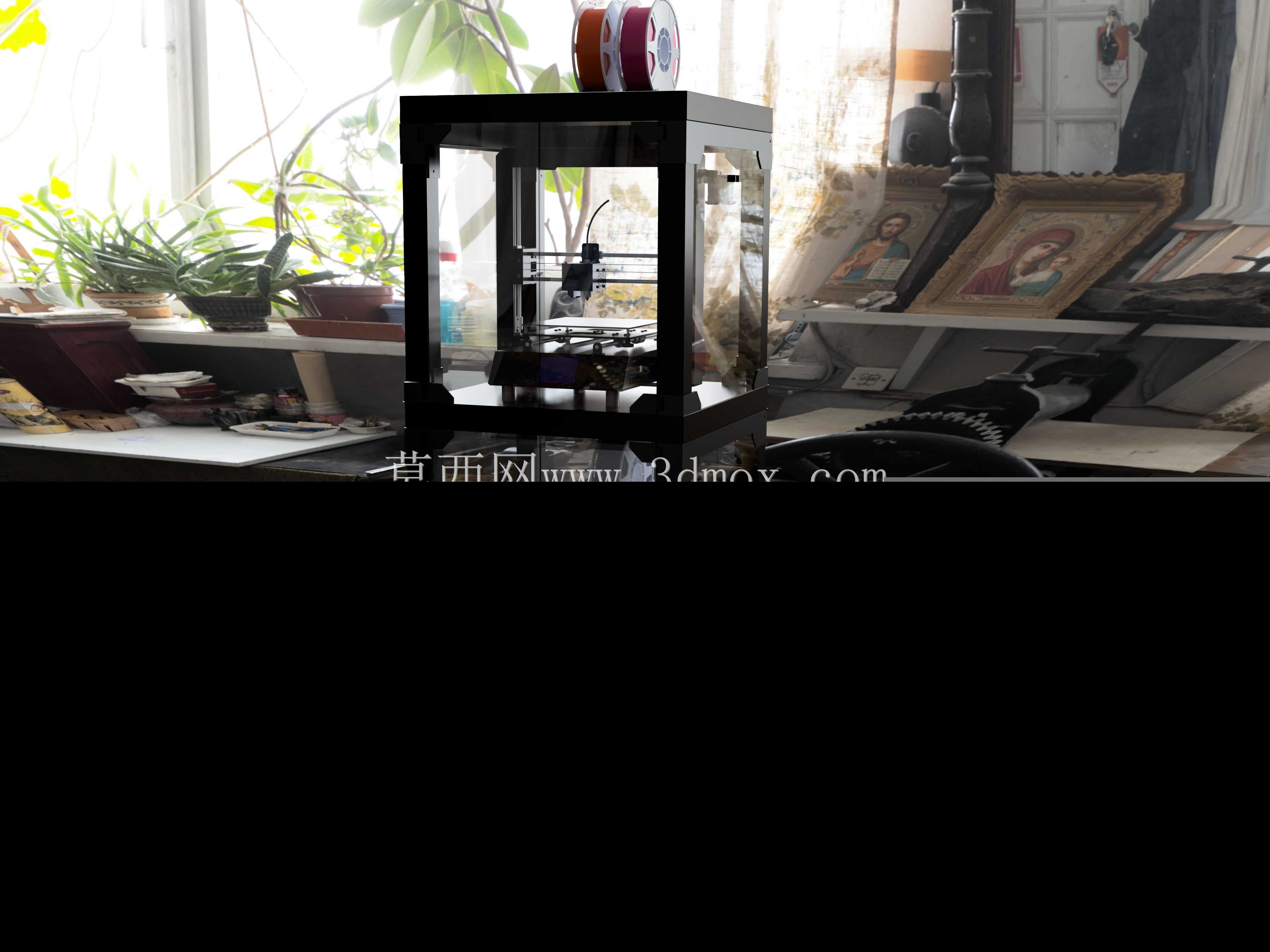 宜家Lack Table 3d打印机柜