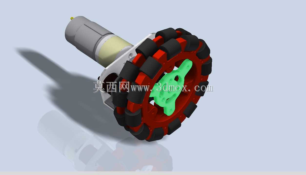 3d打印omni whell与CNC almunium omron旋转编码器相结合