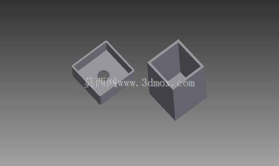 3D打印盒子和盖子