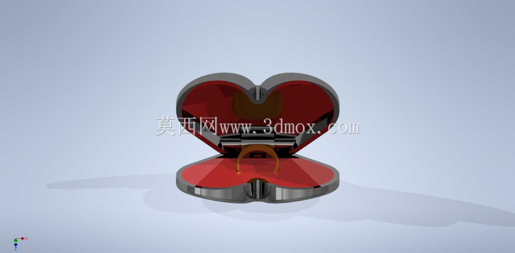 结婚戒指盒-Caixa de anel de casamento