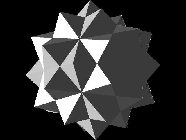五个八面体的复合体