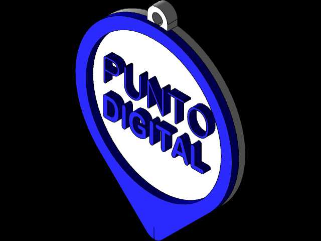 Llavero Punto Digital