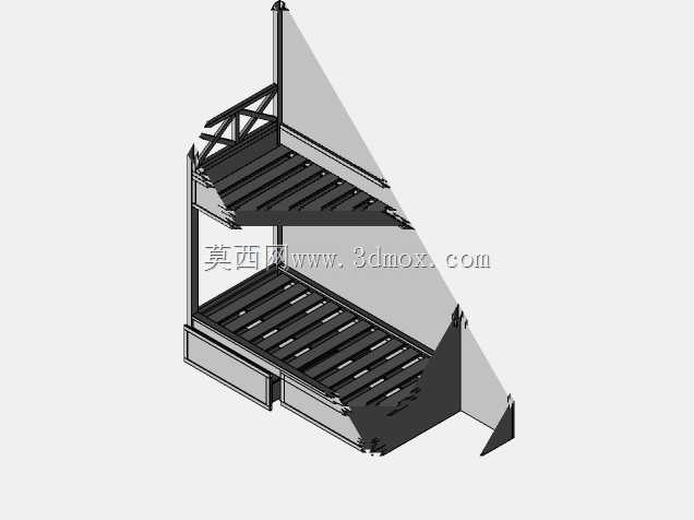 床,儿童床,双层床,双层床,楼梯,抽屉,家具,角落,沙发,梯子,栏杆,现代床,胶合板,家具板