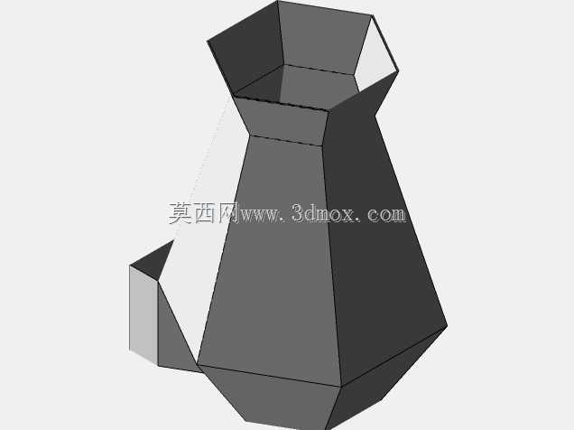 “cravatta”花瓶带储水器