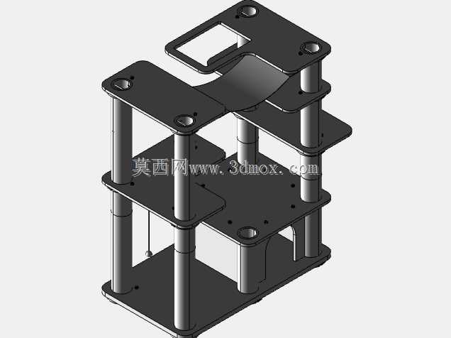 猫树3D模型V1 solidworks CatTree