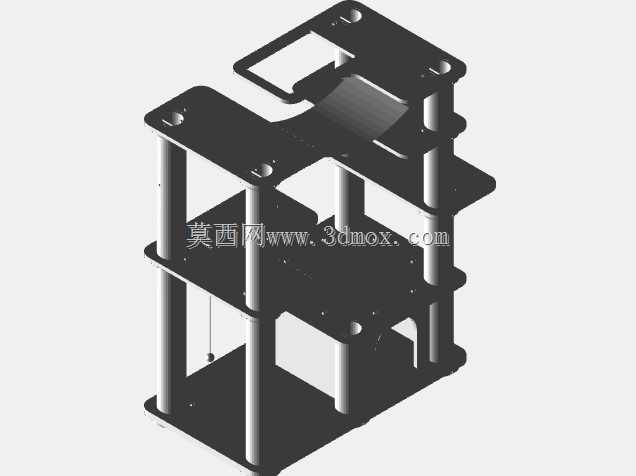 猫树3D模型V1 solidworks CatTree