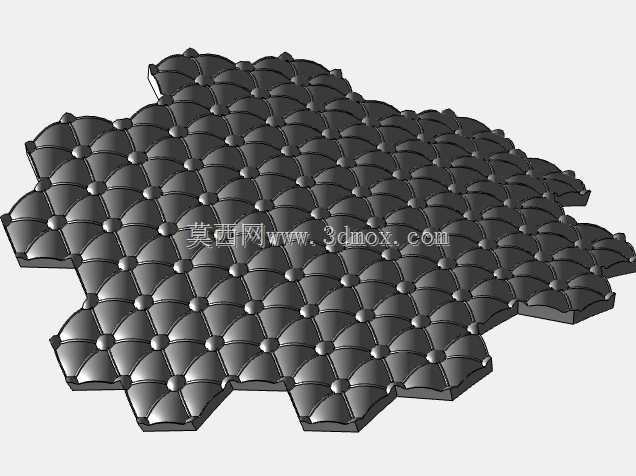 SOLIDWORKS 中的切斯特菲尔德图案