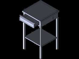 Mesa Aux. Com gaveta