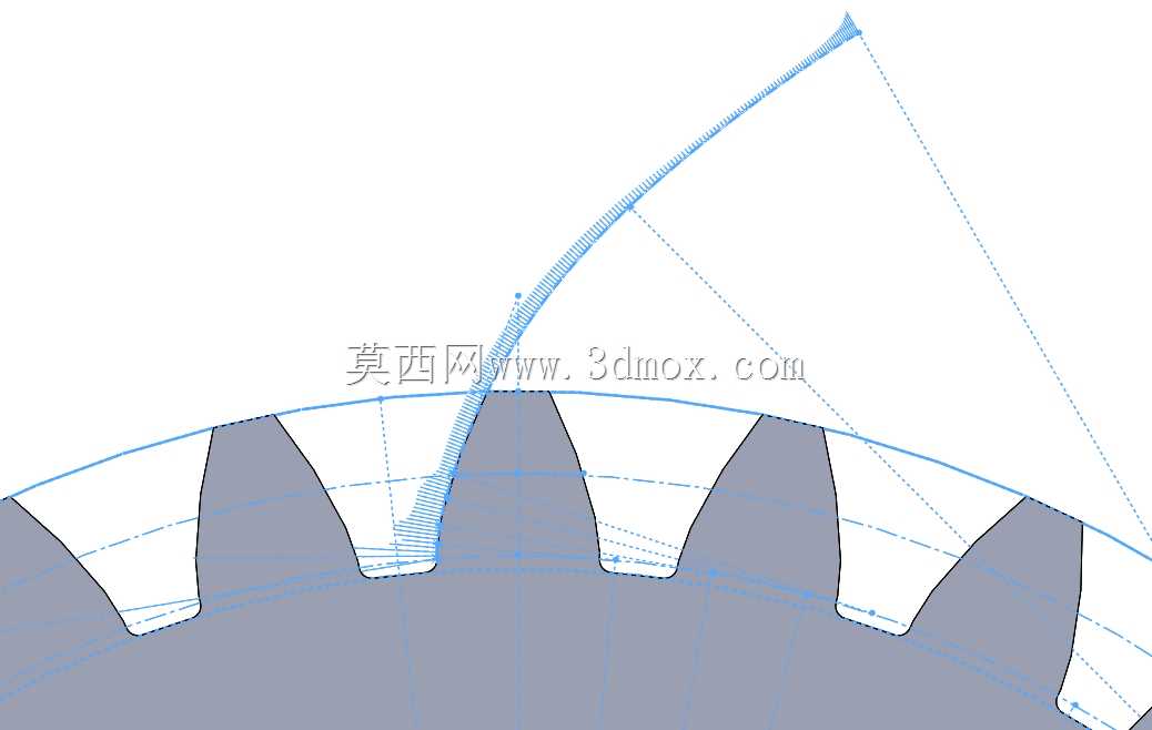 正齿轮模板(仅限外观)