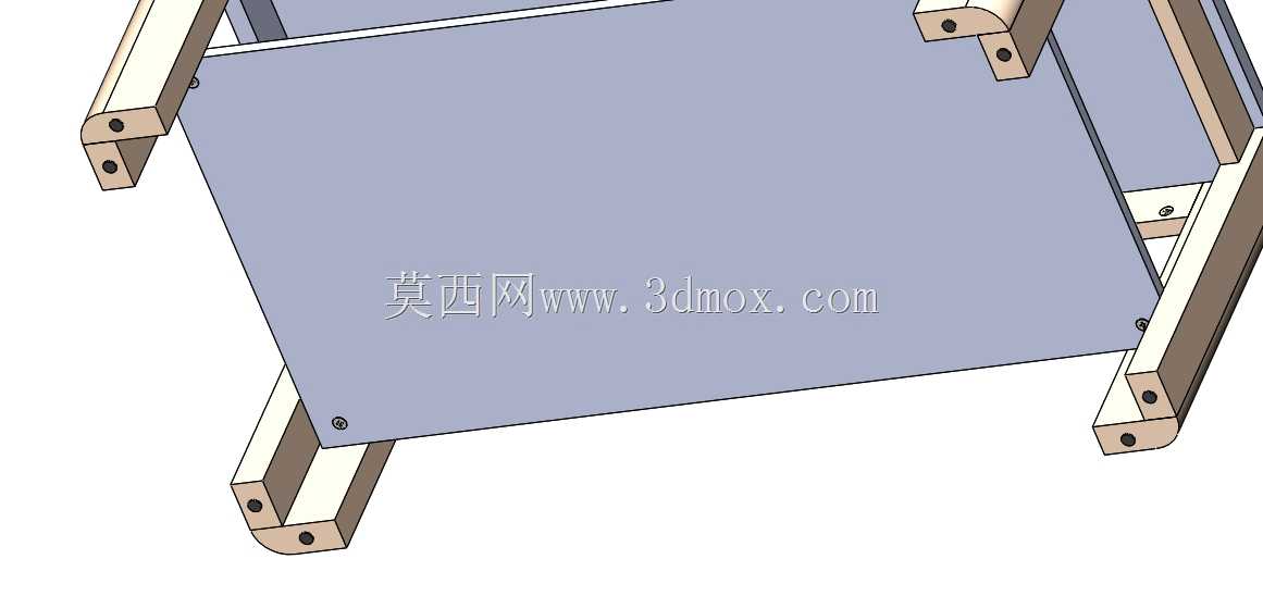 桌子 1100x600x455 毫米