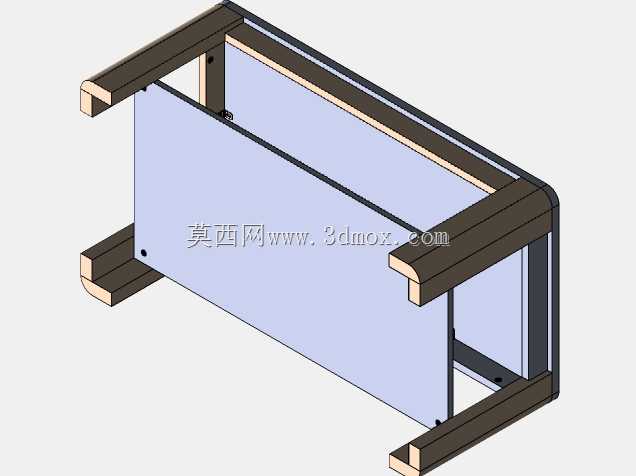 桌子 1100x600x455 毫米