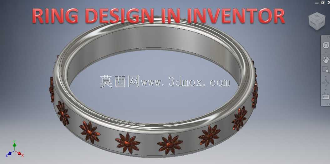Autodesk Inventor 练习圆环绘图 || Inventor绘图练习教程||发明家教程
