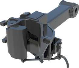 Shibata Tightlock自动车钩(AAR H Contour)SUMITOMO型