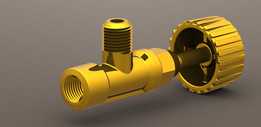 寄存器1/8“x1/8”NPT-90°