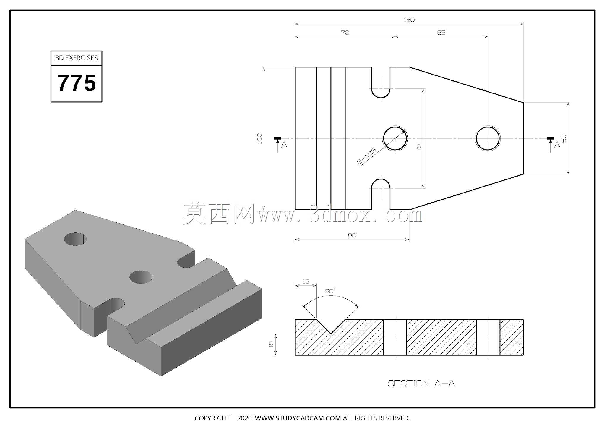 Studycadcam��άCAD��ϰ775/Autodesk Inventor Pro