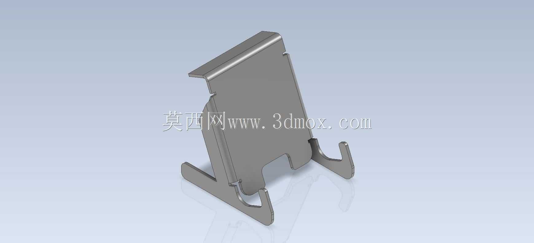 Studycadcam钣金实践22_70/Studycadam Practica chapa metálica 22_70//手机支架/Soporte de Teléfono Celular/Autodesk inven