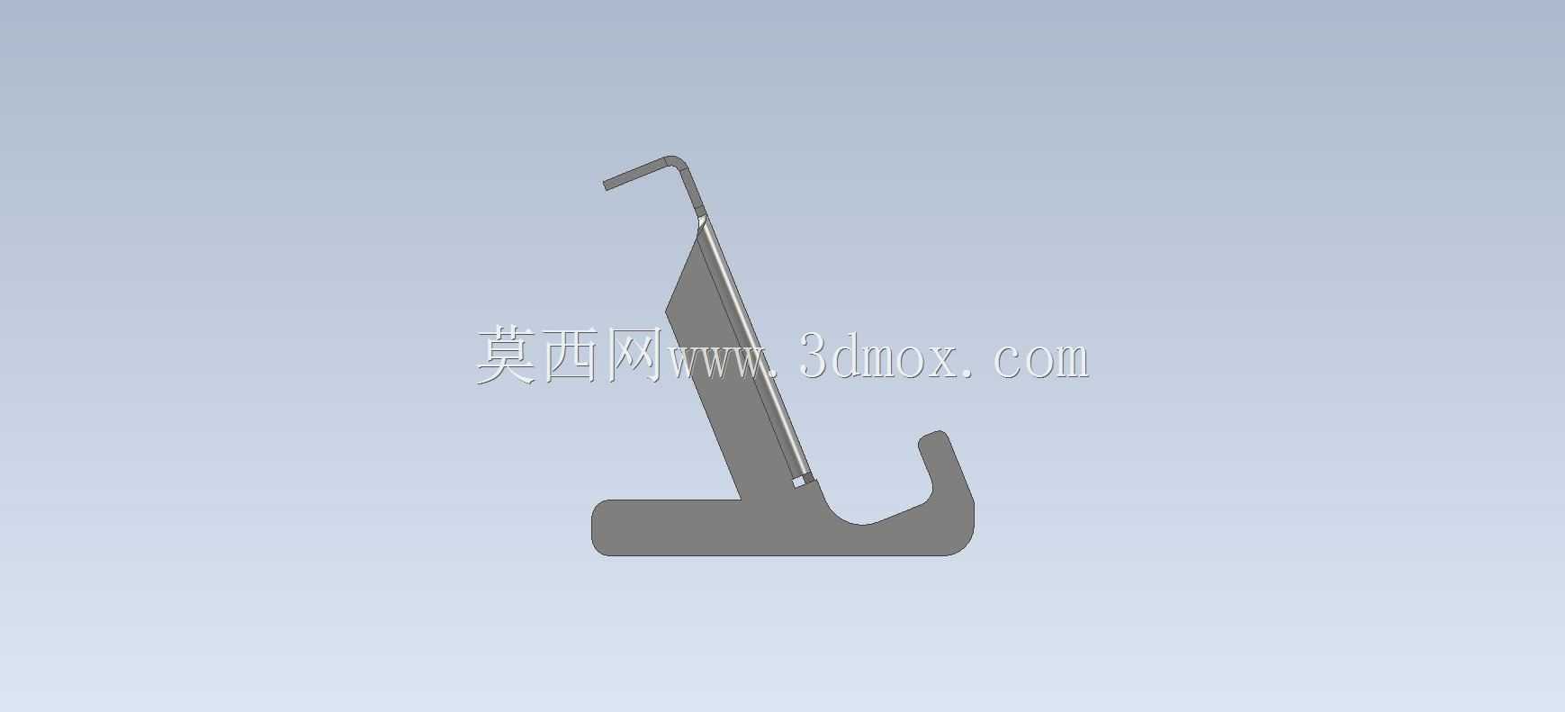 Studycadcam钣金实践22_70/Studycadam Practica chapa metálica 22_70//手机支架/Soporte de Teléfono Celular/Autodesk inven