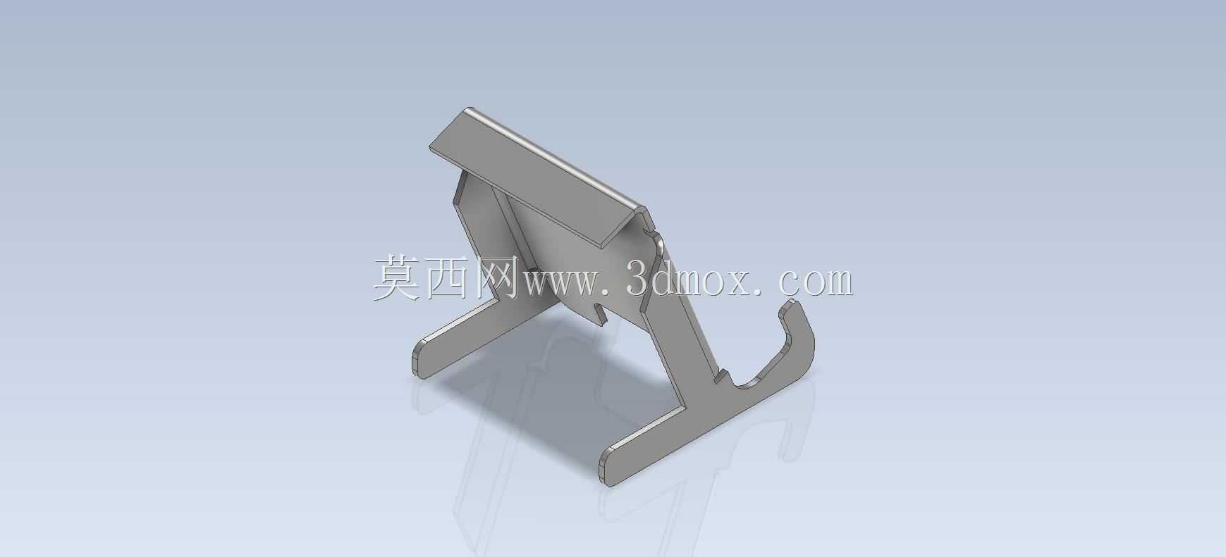Studycadcam钣金实践22_70/Studycadam Practica chapa metálica 22_70//手机支架/Soporte de Teléfono Celular/Autodesk inven