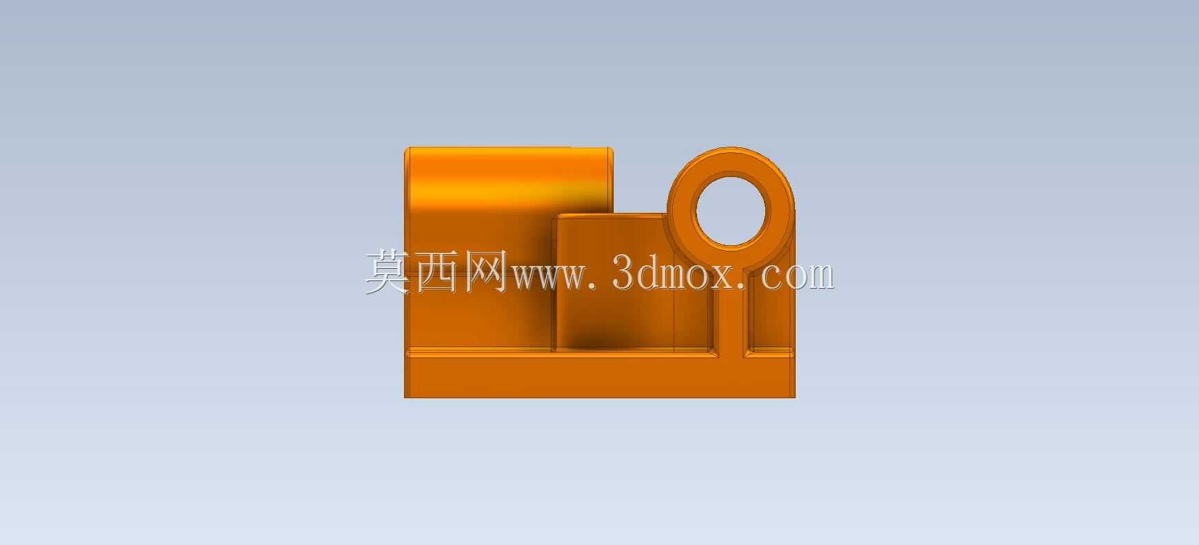 三维CAD基本练习/丝杠支架/Soporte de Tornillo/Autodesk Inventor Pro