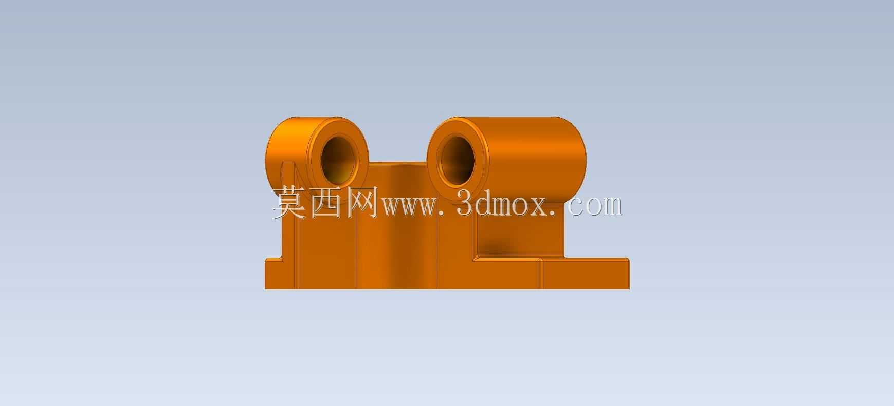 三维CAD基本练习/丝杠支架/Soporte de Tornillo/Autodesk Inventor Pro