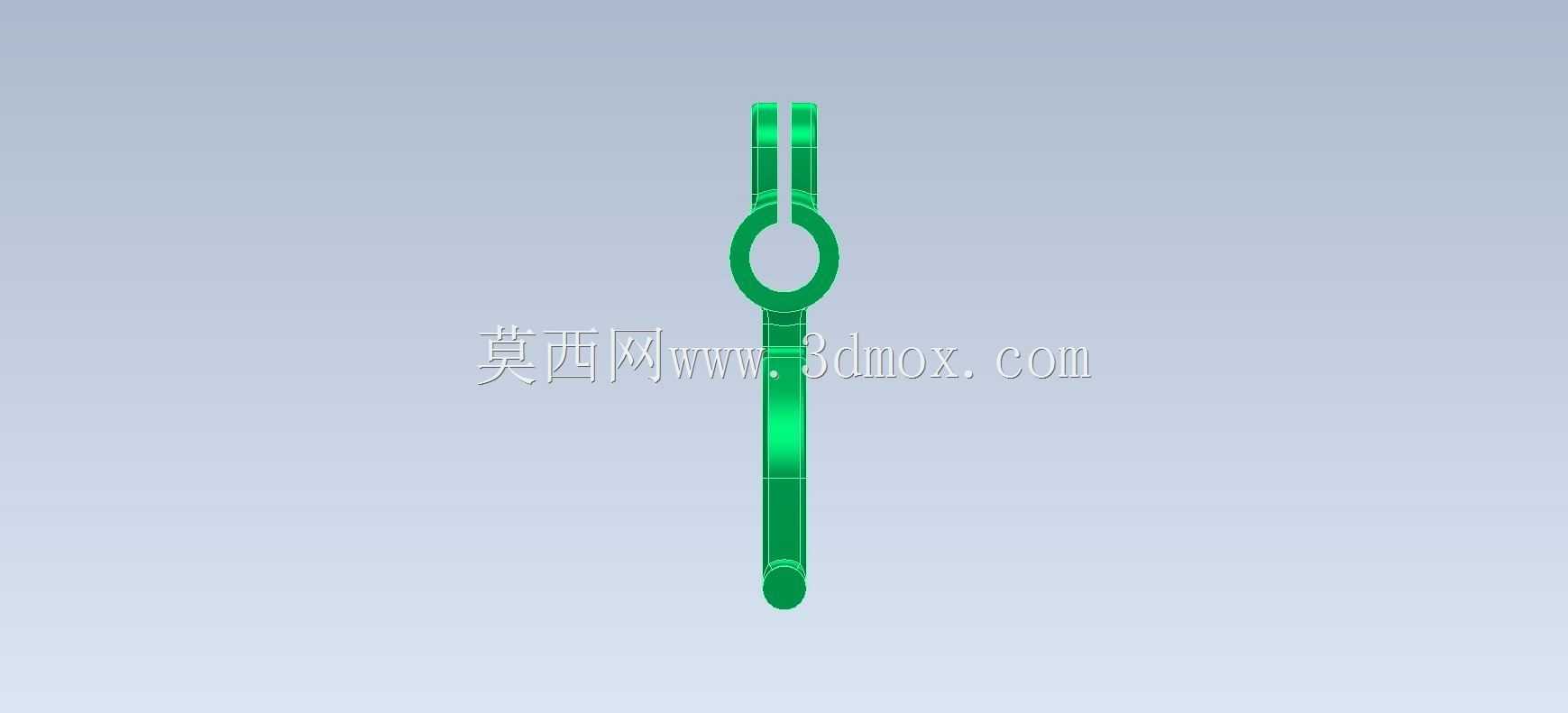 三维CAD基本练习/辅助叉/Autodesk Inventor Pro