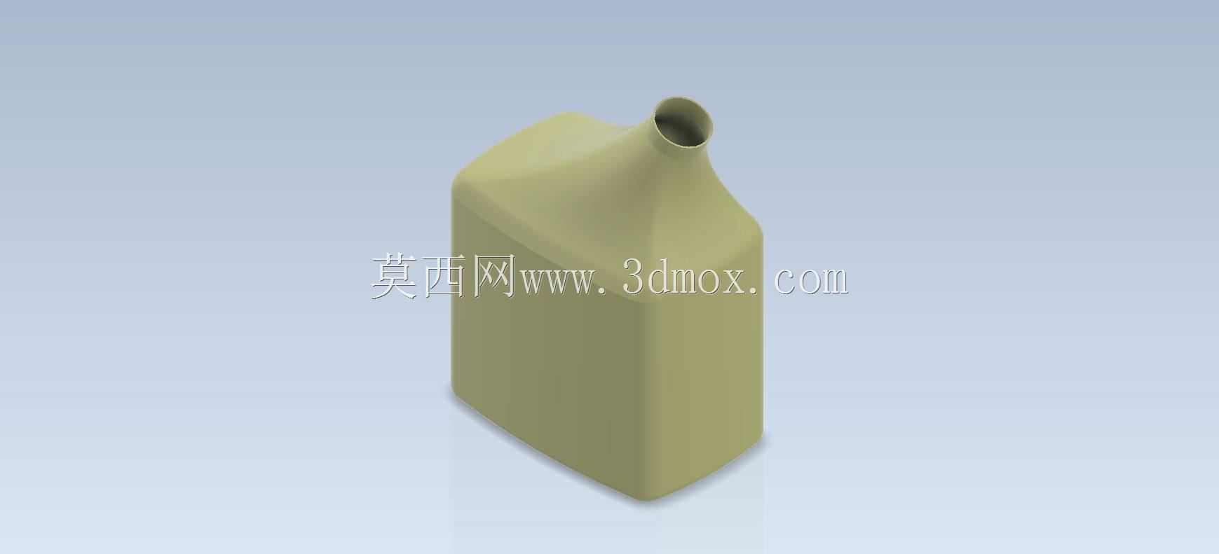 Studycadcam三维CAD练习758/Bidón/Can/Autodesk Inventor Pro