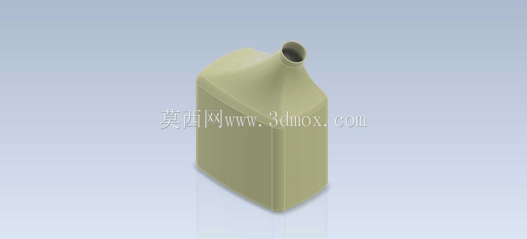 Studycadcam三维CAD练习758/Bidón/Can/Autodesk Inventor Pro