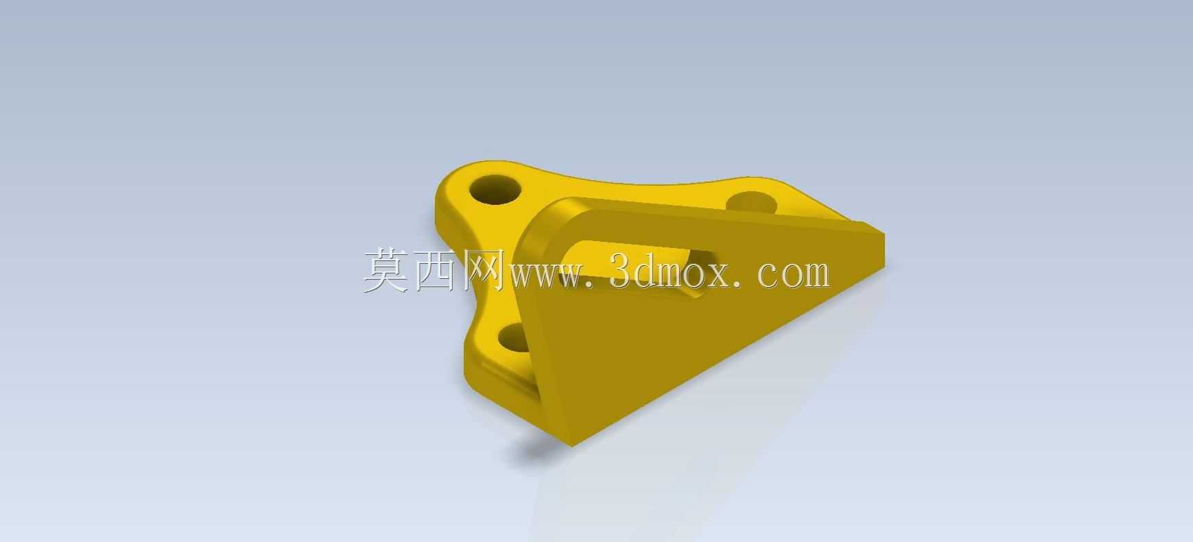 三维CAD基本练习/安装支架/Soporte de Montaje/Autodesk Inventor Pro