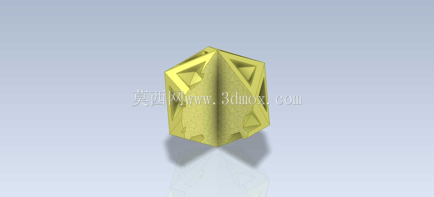 三维CAD基本练习/CATICS 3D18-H02/几何图形/Cuerpos Geométricos/Autodesk Inventor Pro
