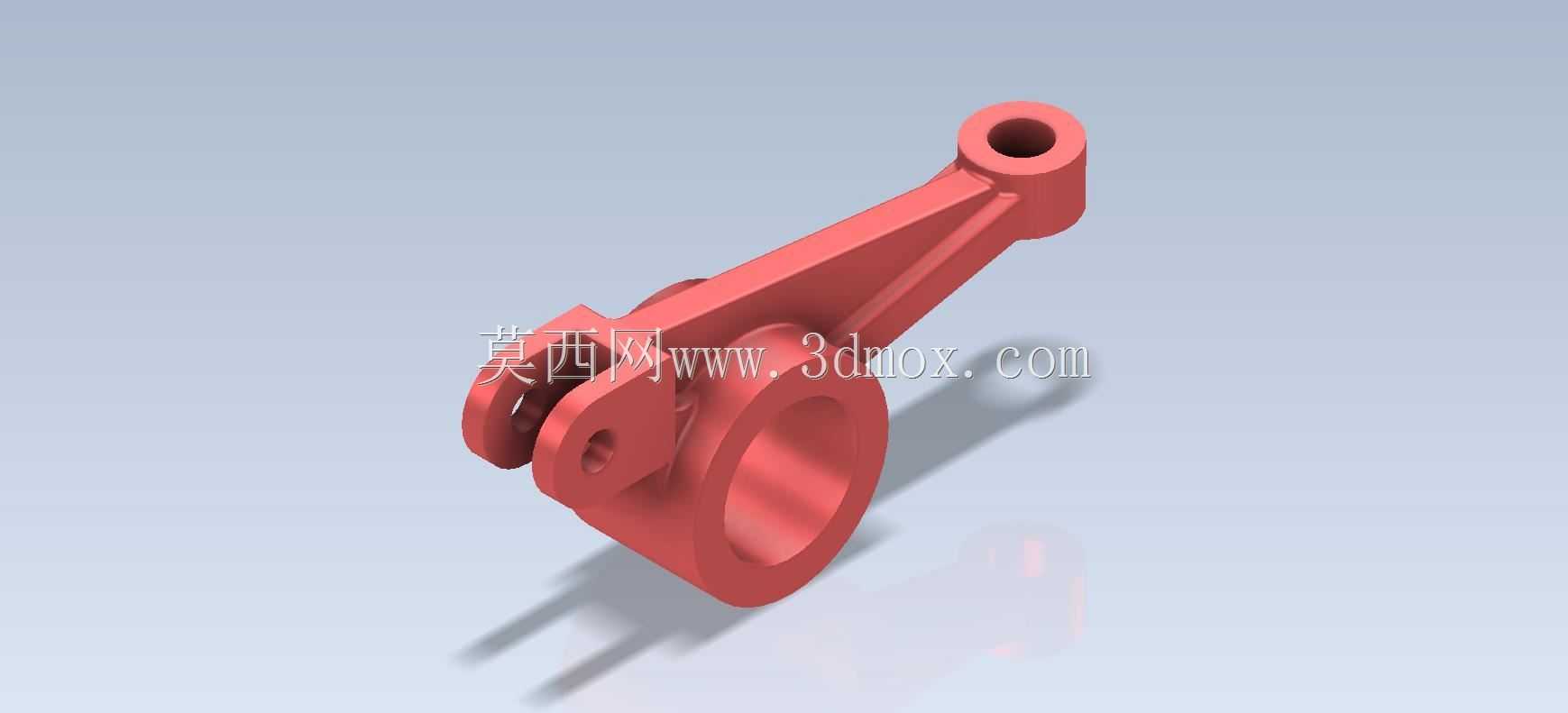 三维CAD基础练习/摇臂/Balancín/Autodesk Inventor Pro