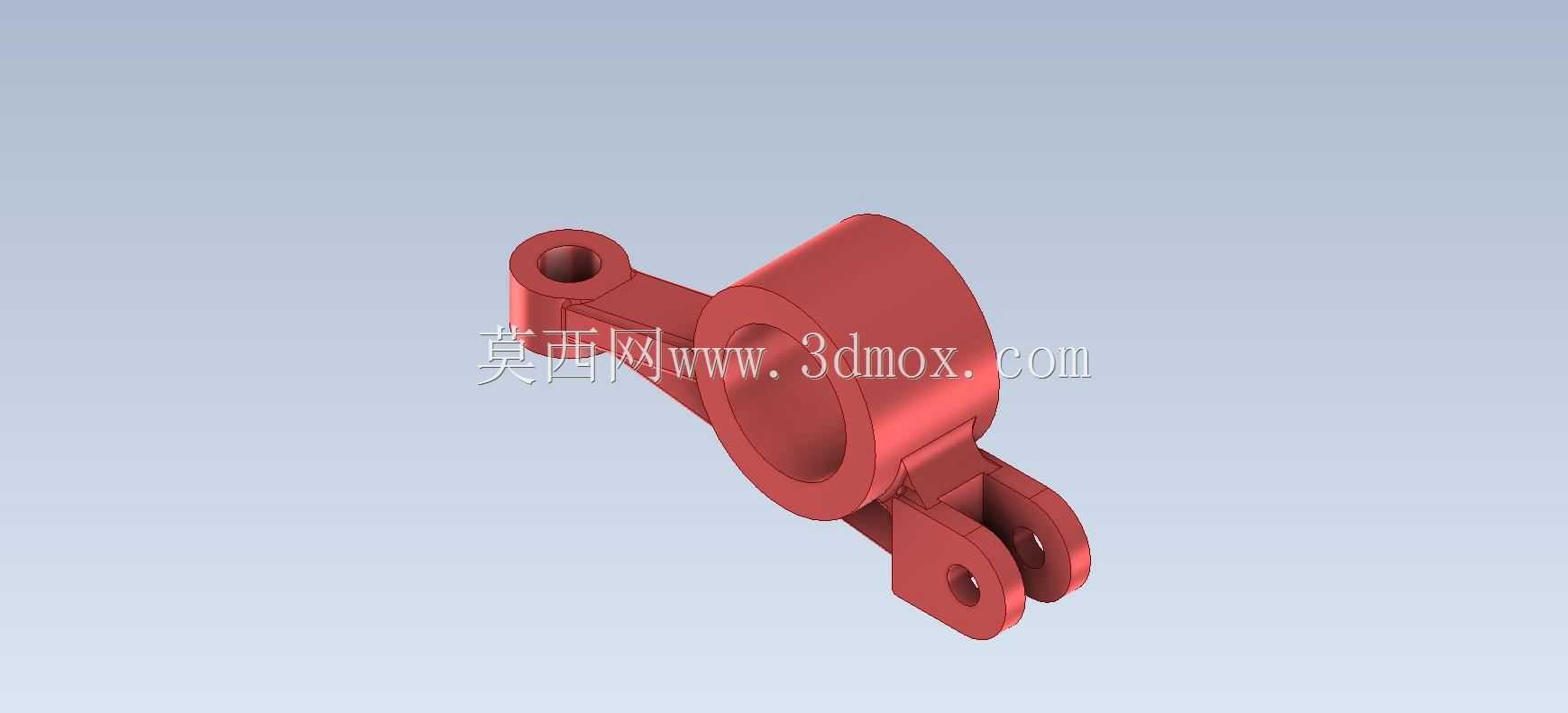 三维CAD基础练习/摇臂/Balancín/Autodesk Inventor Pro